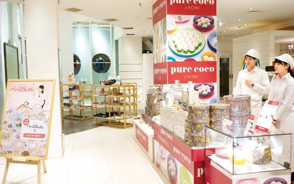 神戸初上陸の東京発ホワイトチョコレートブランド「pure coco」の期間限定ショップ“pure coco KOBE”